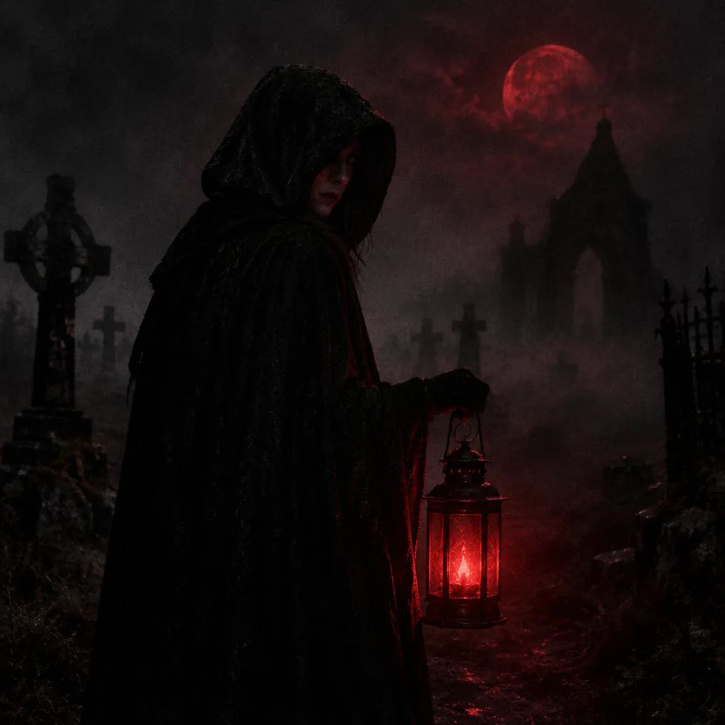Horror photography — Lantern Keeper